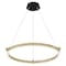 Quoizel Soma Integrated LED Whitewashed Walnut Pendant PCSMA2827WA - alternate 3